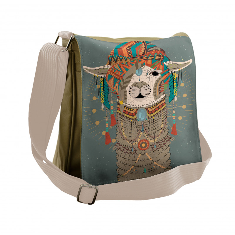 Clothing Alpaca Messenger Bag