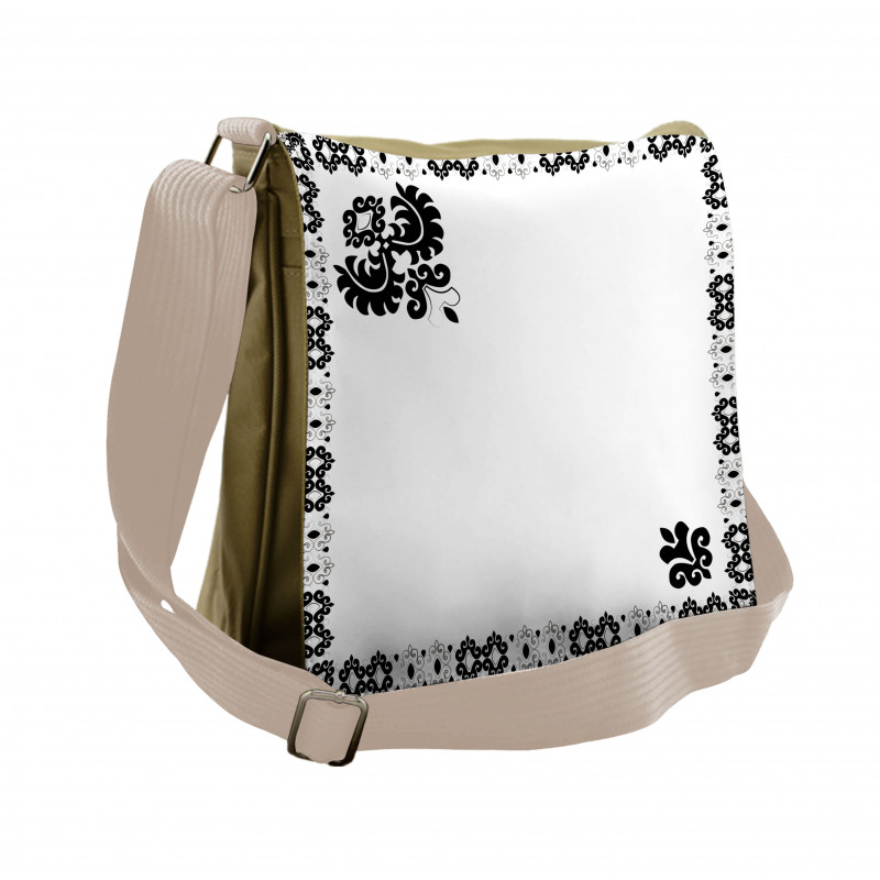 Oriental Frame Messenger Bag