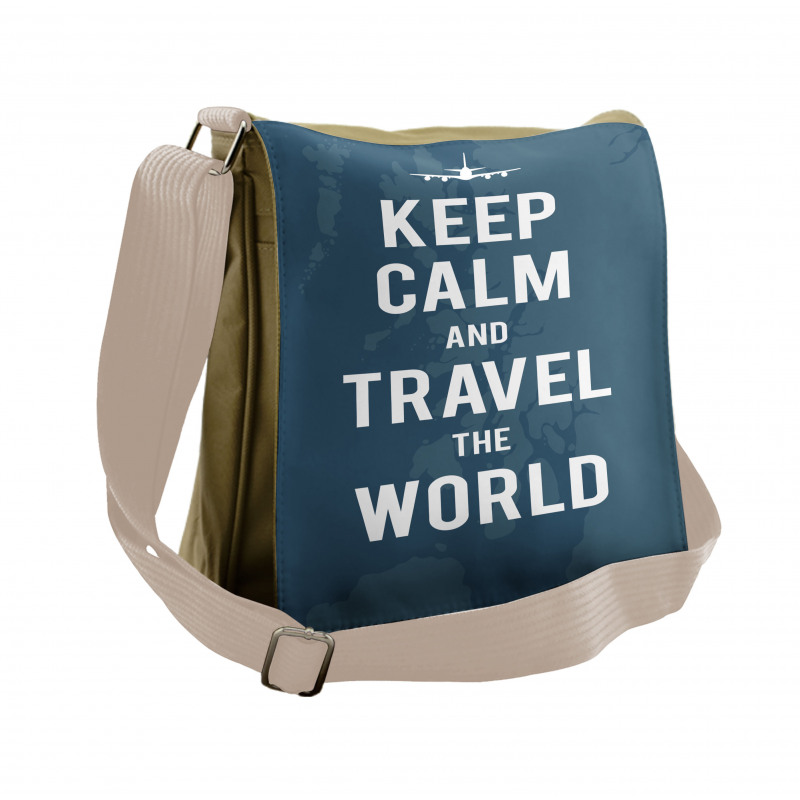 Travel the World UK Messenger Bag