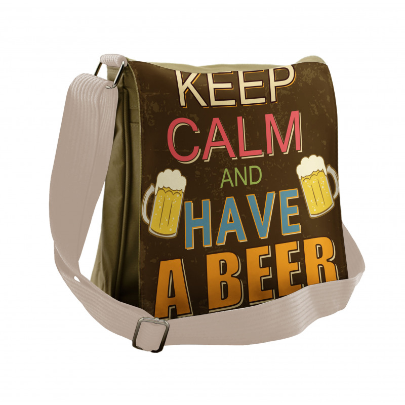 Have a Beer Vintage Messenger Bag