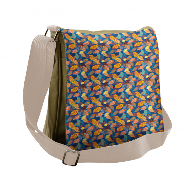 Colorful Autumn Messenger Bag