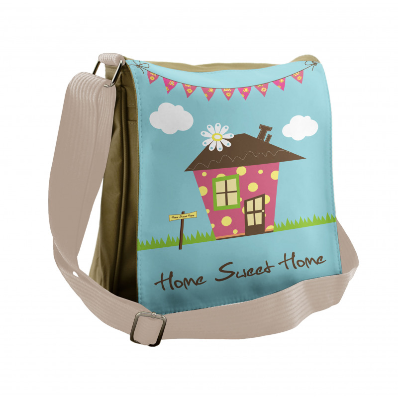 Cozy Cottage Messenger Bag