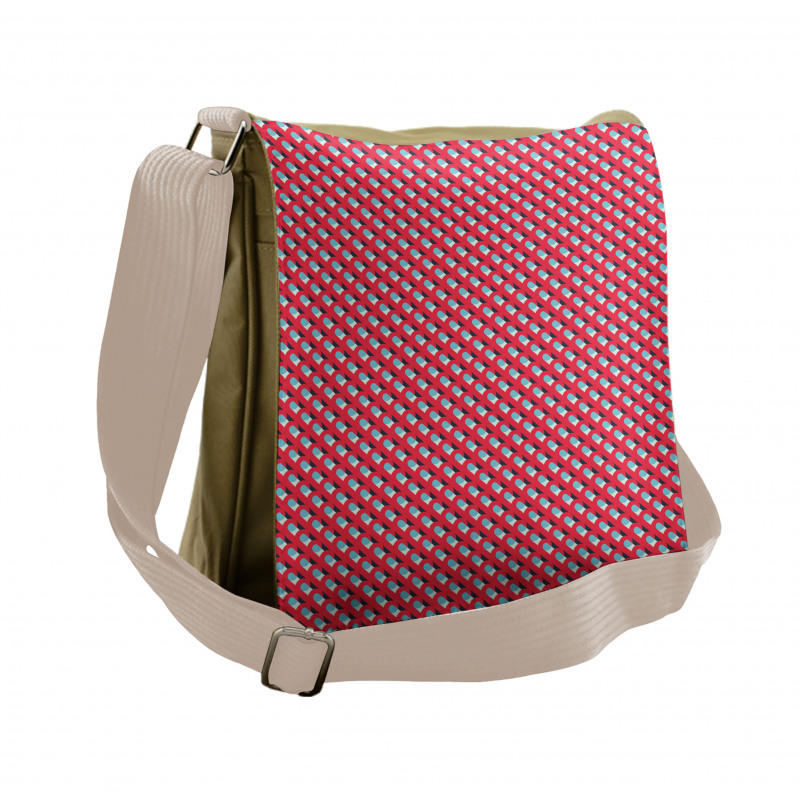 Retro Simple Ornaments Messenger Bag