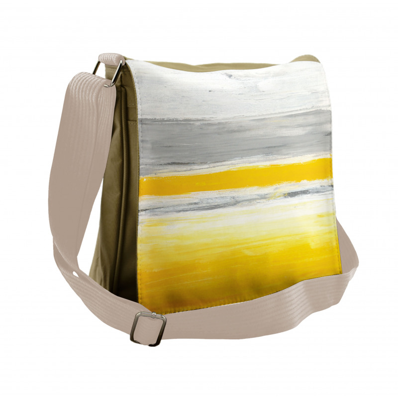 Watercolor Art Design Messenger Bag