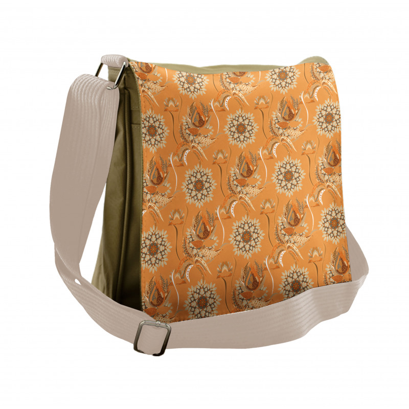 Ottoman Garden Messenger Bag