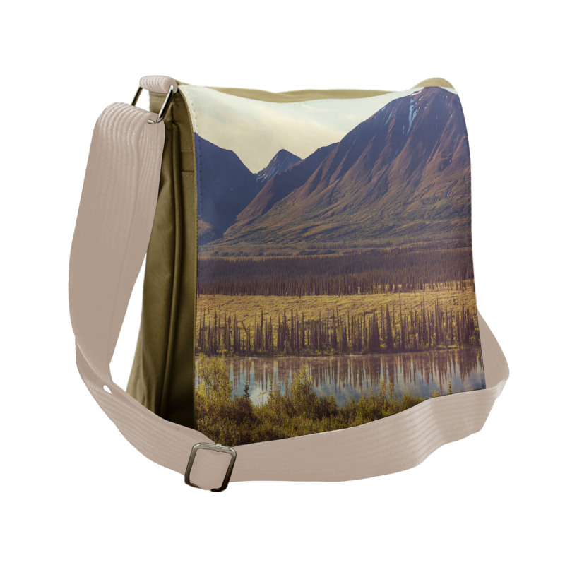 Idyllic Rustic Photo Messenger Bag