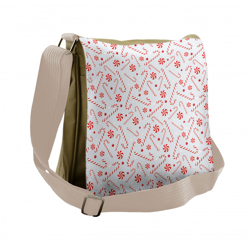 Holiday Food Messenger Bag