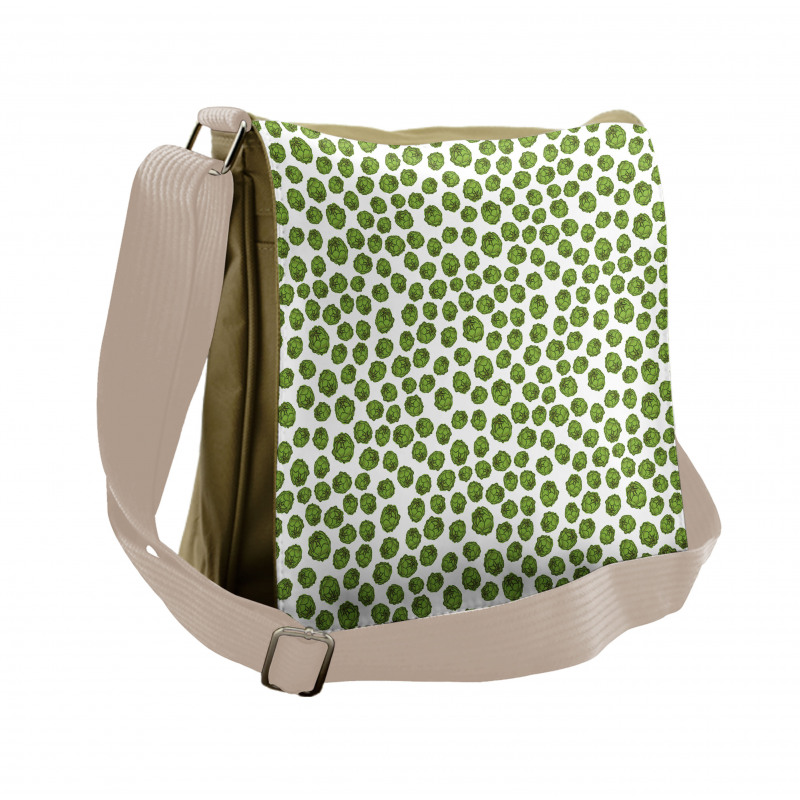 Fresh Artichoke Messenger Bag