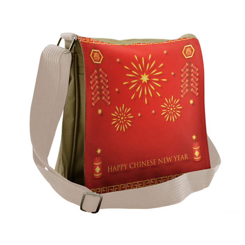 Lunar Oriental Festival Messenger Bag