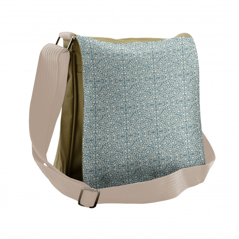 Nature Floral Petals Messenger Bag