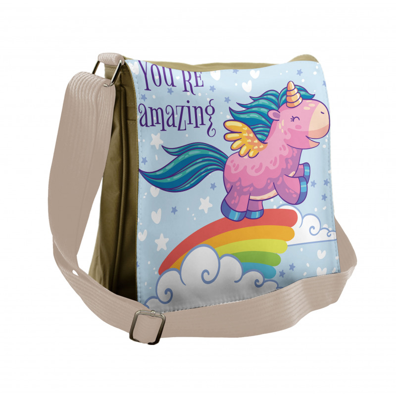 Pony in the Sky Messenger Bag