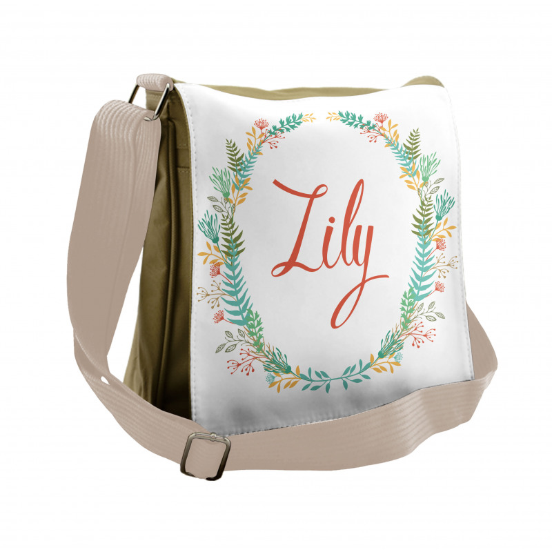 Celebratory Girl Name Classic Messenger Bag