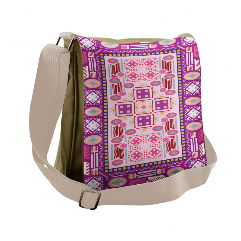 Traditional Afghan Motif Messenger Bag