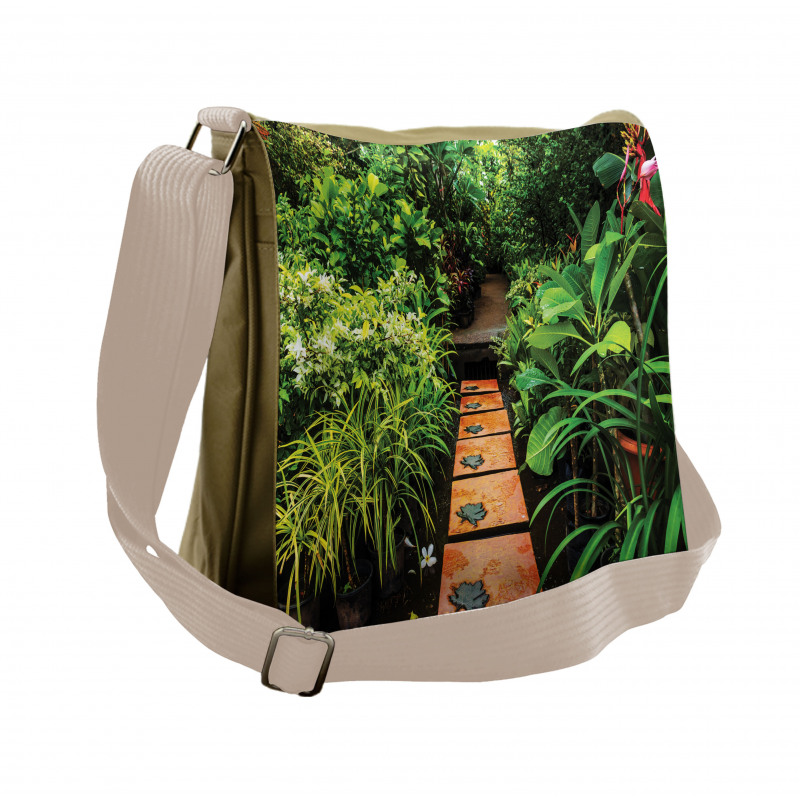 Tropical Growth Messenger Bag