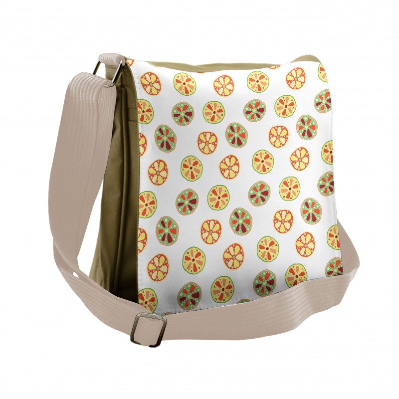 Grapefruits and Lemons Messenger Bag