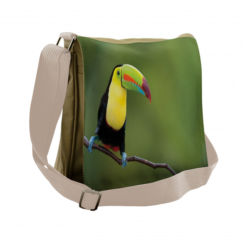 Keel Billed Toucan Messenger Bag