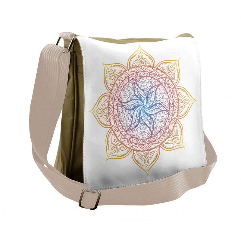 Flower Bloom Messenger Bag