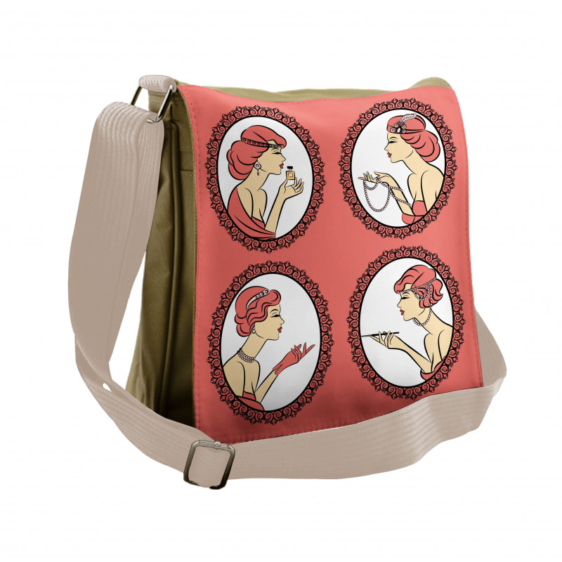 Fashion Portraits Messenger Bag