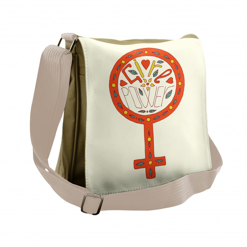 Doodle Venus Messenger Bag