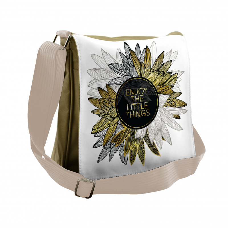 Bouquet Inspiration Messenger Bag