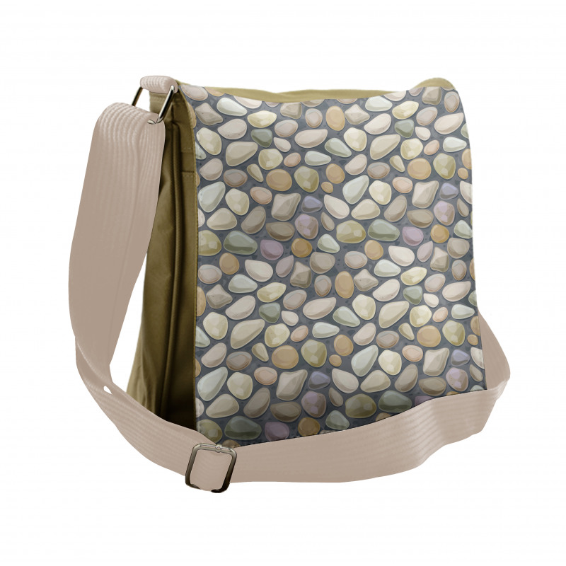 Pebble Stonewall Messenger Bag