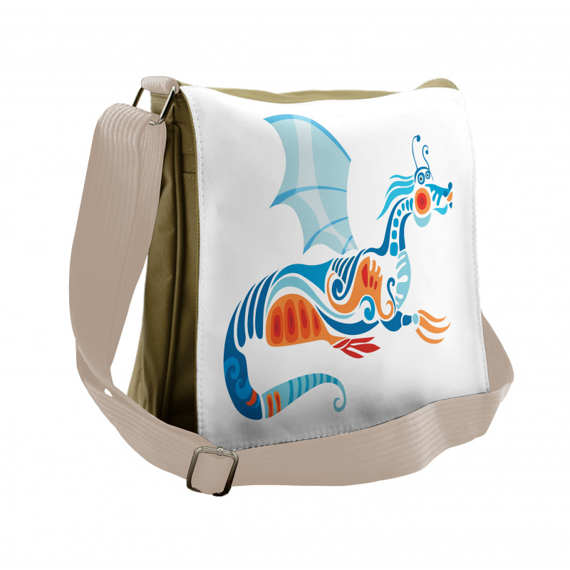 Mythologic Dragon Messenger Bag