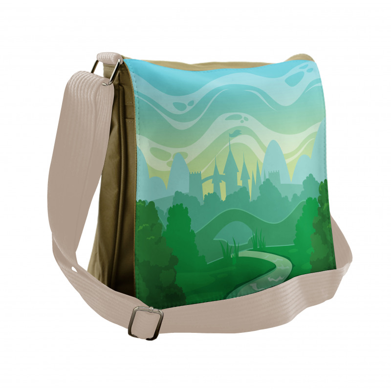 Fantasy Morning Messenger Bag