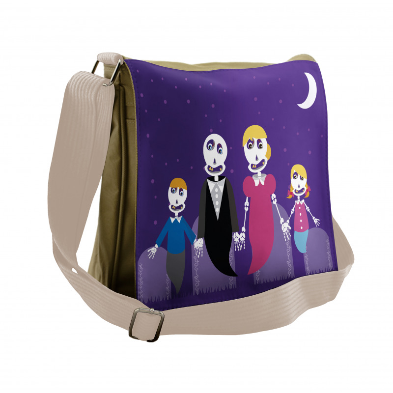 Family of Ghosts Messenger Bag