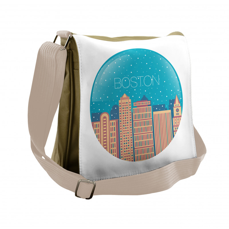 Snow Globe Inspiration Messenger Bag