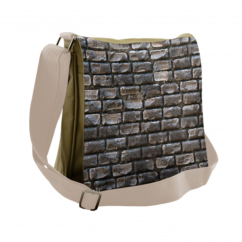 Fuliginous Tiles Messenger Bag