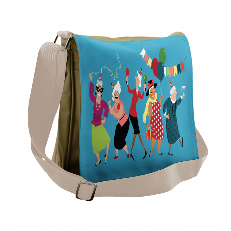 Mature Ladies Dance Messenger Bag