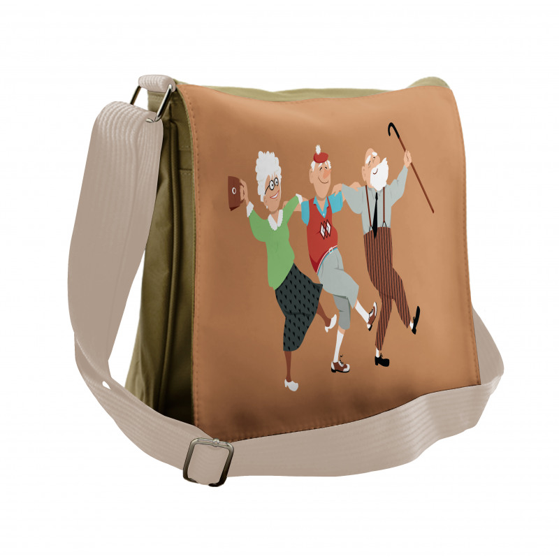 Senior Sirtaki Dance Messenger Bag