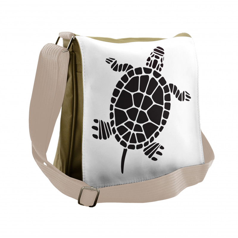 Geometric Shapes Motifs Messenger Bag