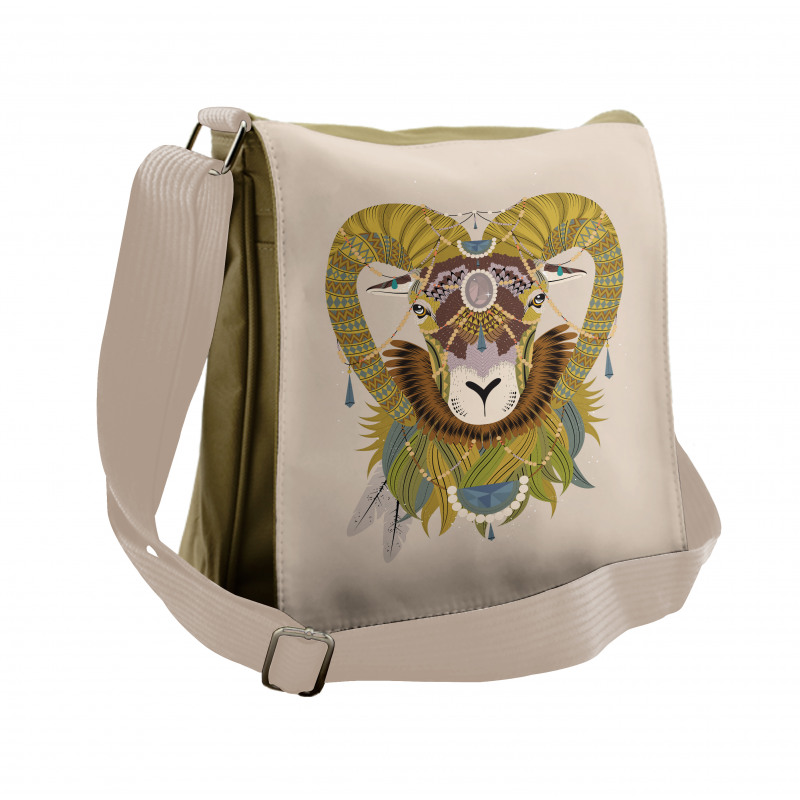 Animal Head Messenger Bag