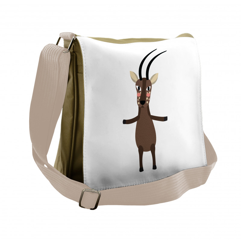 Split Hoove Saola Standing Messenger Bag