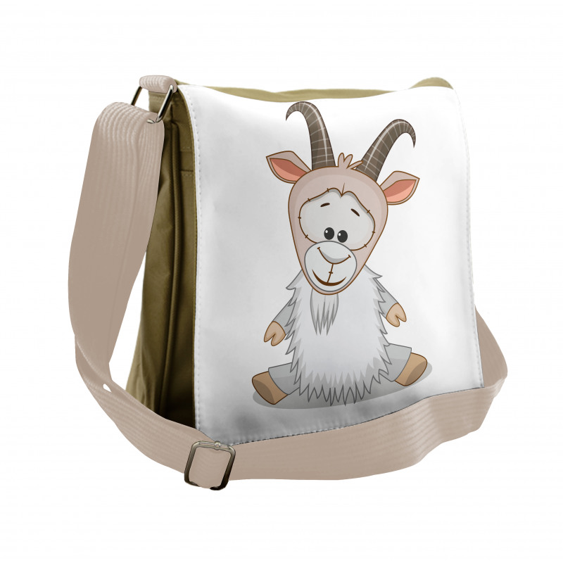 Baby Ibex Cheerful Mood Messenger Bag