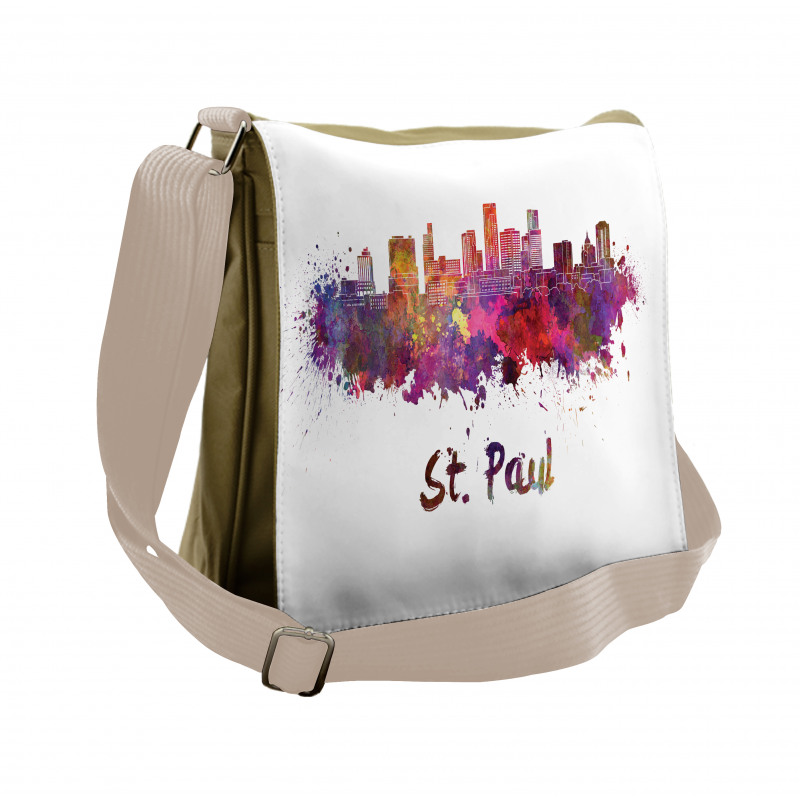 Saint Paul Skyline Messenger Bag