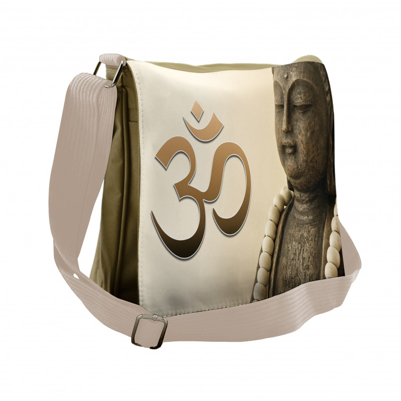 East Asian Ancient Zen Form Messenger Bag