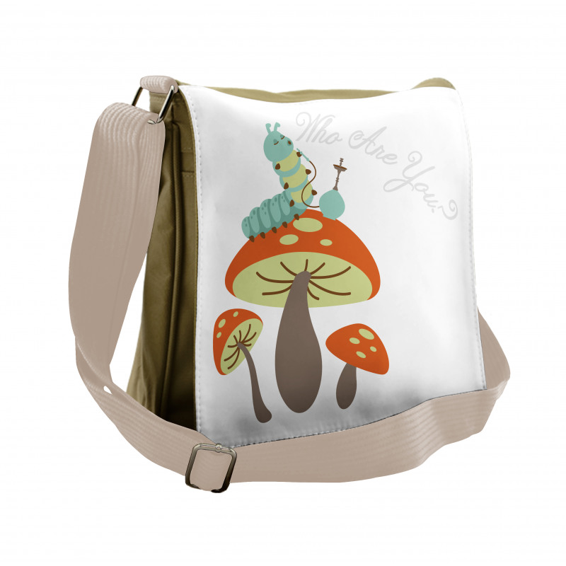 Hookah Caterpillar Messenger Bag