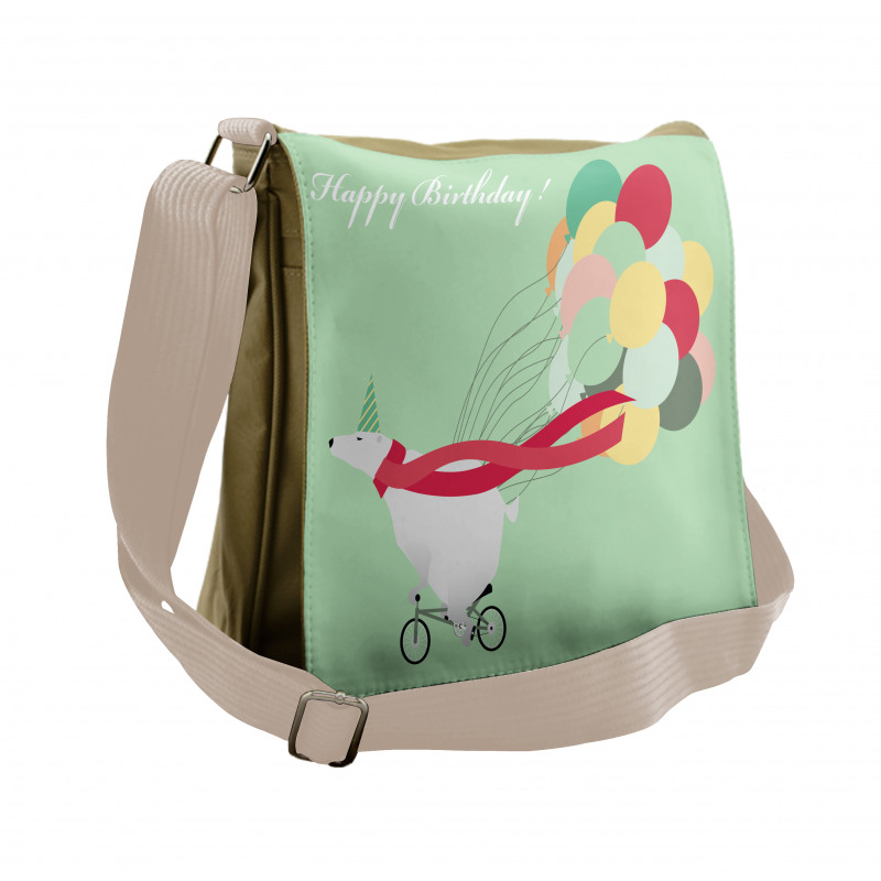 Happy Birthday Party Messenger Bag