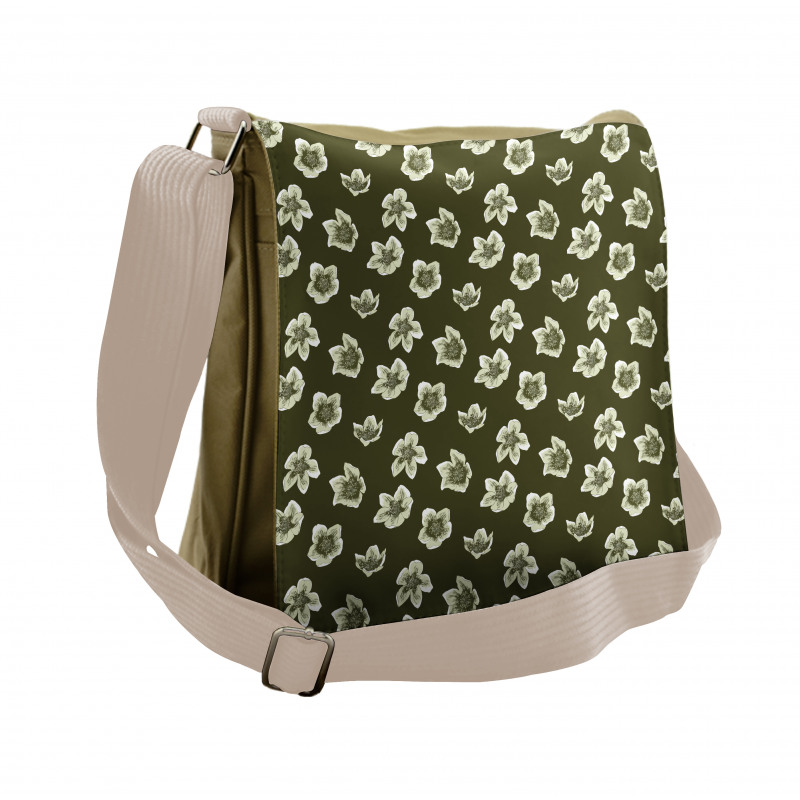 Summer Garden Theme Messenger Bag