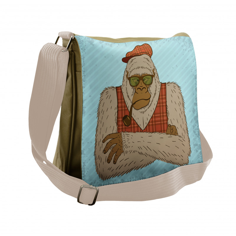 Melancholic Yeti Pipe Messenger Bag