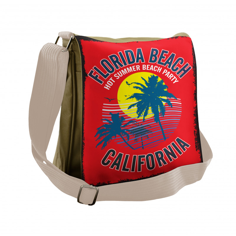 Summer Party California Messenger Bag