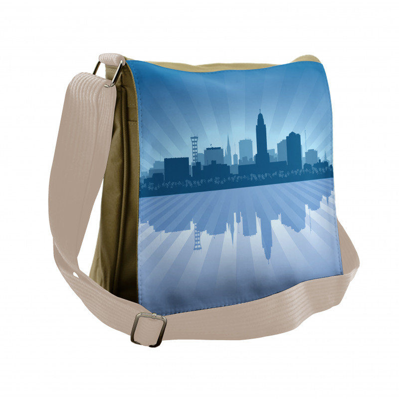 Lincoln City Skyline Messenger Bag