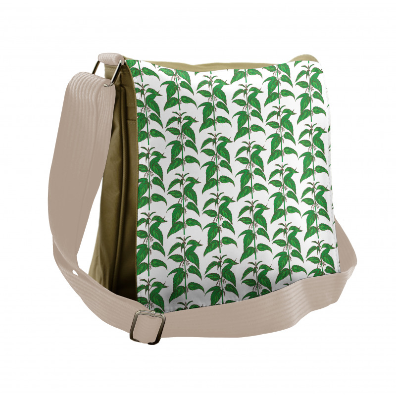 Nettle Branches Messenger Bag