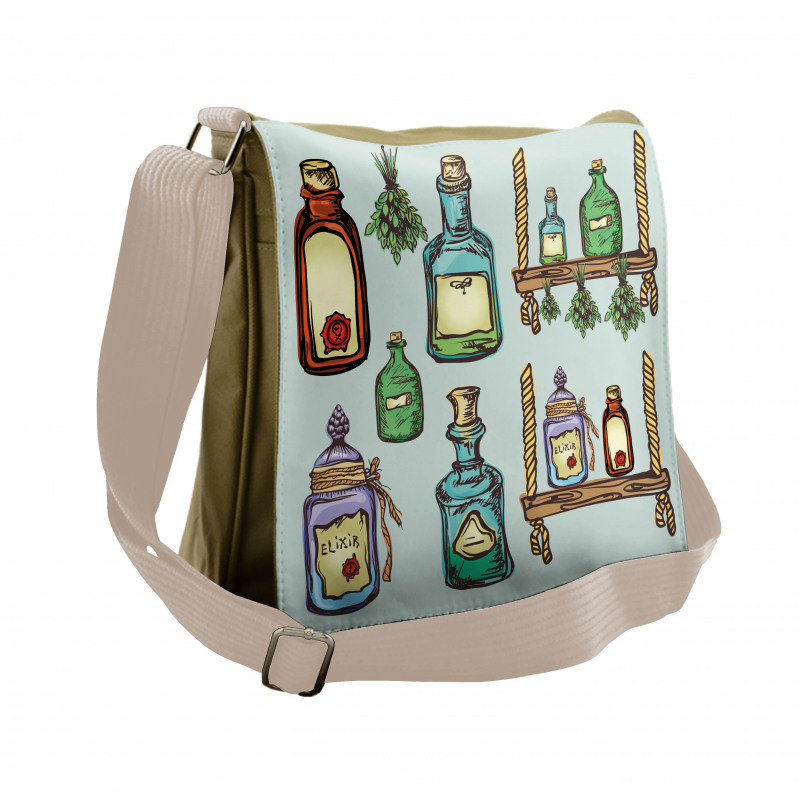 Alchemy Magic Elixir Messenger Bag