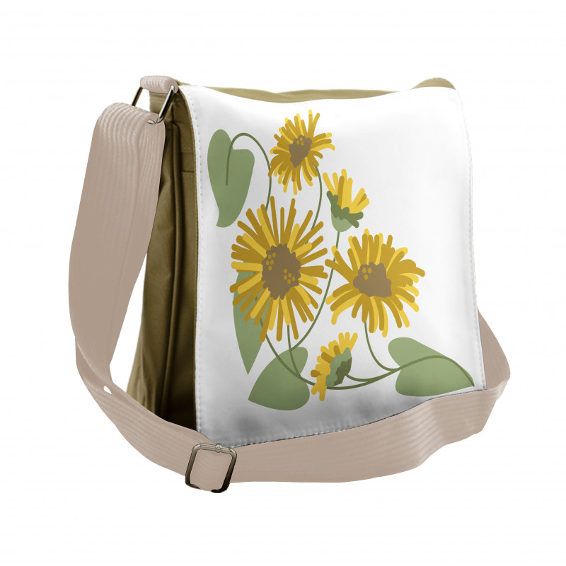 Bedding Plants Artwork Messenger Bag