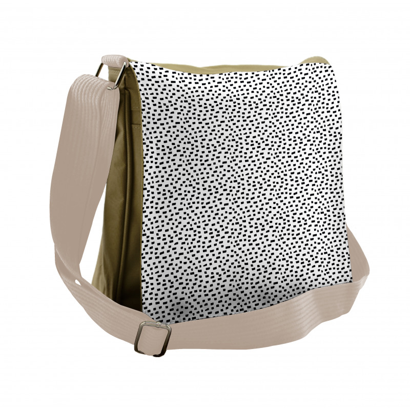 Sketch Pattern Messenger Bag