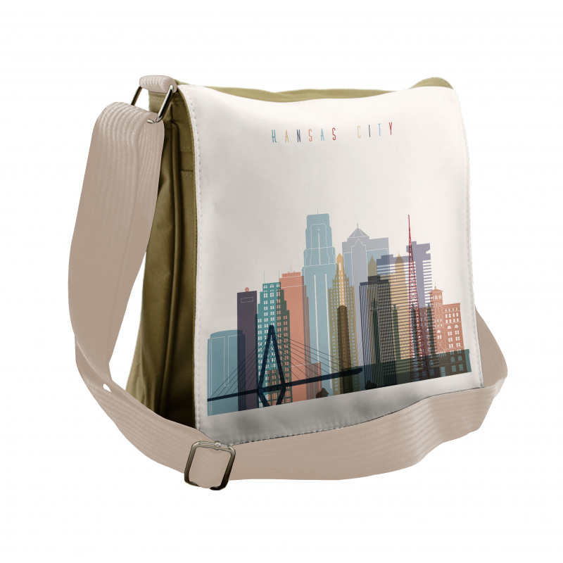 Missouri Landmarks Messenger Bag