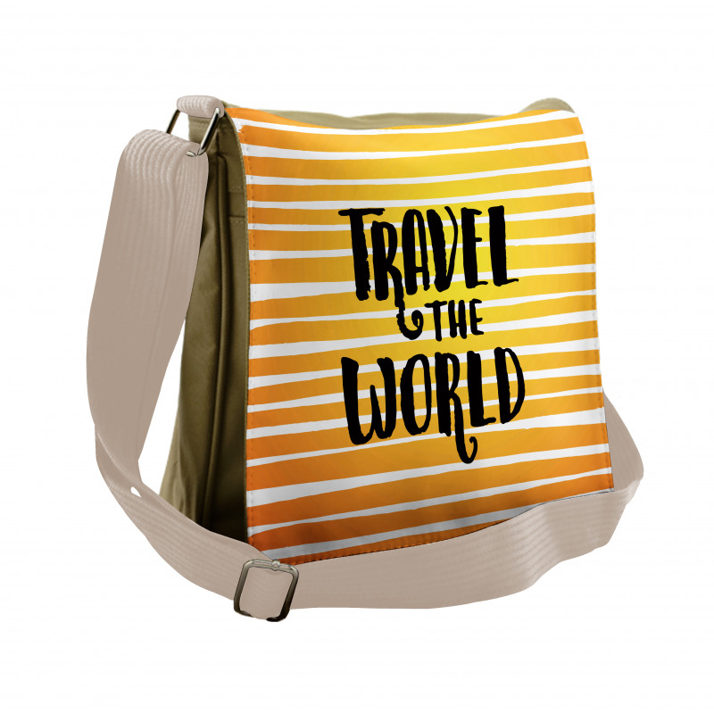 Travel the World Exploration Messenger Bag